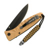 M-Tac Knife Lanyard Cuboid Skull – virvelė peiliui, Coyote/Black