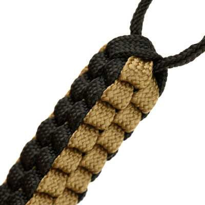 M-Tac Knife Lanyard Cuboid Skull – virvelė peiliui, Coyote/Black
