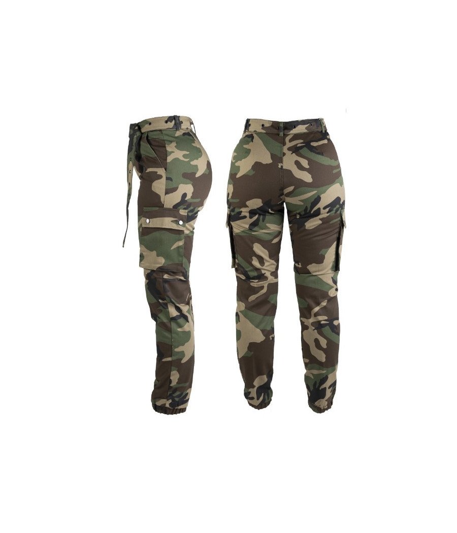 Mil-Tec Woodland Army Pants Woman Woodland marginimo moteriškos kelnės