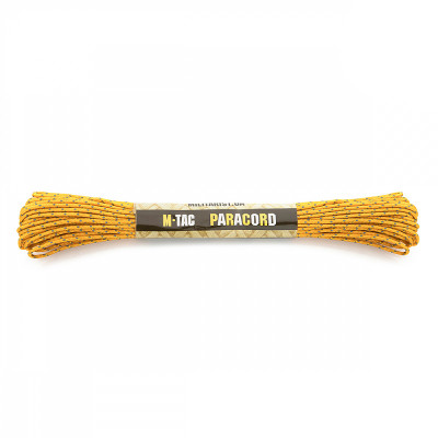 M-Tac Paracord Minicord Reflective 15 m – parakordas, Goldenrod