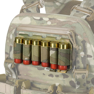 M-Tac 12-Gauge Horizontal Ammo Pouch Laser Cut – šovinių dėklas
