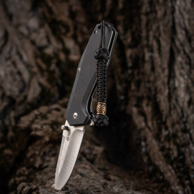 M-Tac Knife Lanyard Celtic – virvelė peiliui, Juoda