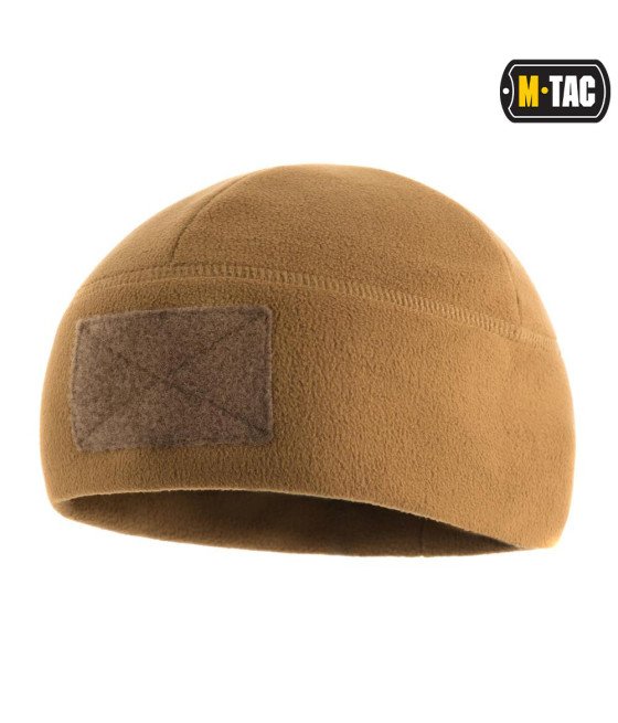 M-Tac Fleece Tactical Watch Cap Beanie With Patch Panel (270g/m2) Flisinė šilta kepurė su velcru