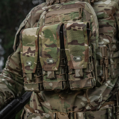 M-Tac Double AK Mag Pouch with Cover Gen.III – dėtuvių dėklas