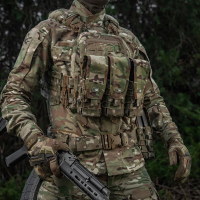 M-Tac Double AK Mag Pouch with Cover Gen.III – dėtuvių dėklas