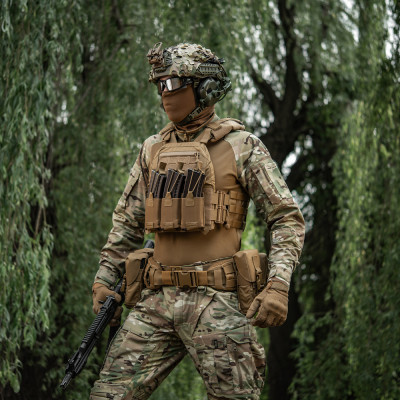 M-Tac Plate Carrier Cuirass Elite – taktinė liemenė, Coyote