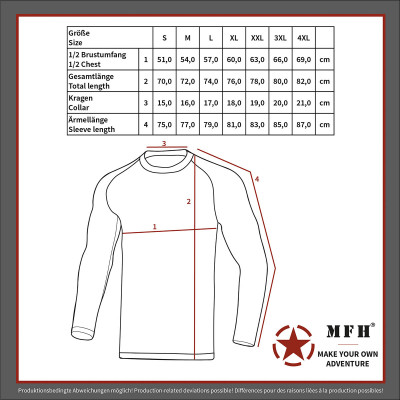 MFH Professional US Undershirt Level I GEN III – termo marškinėliai