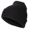 MFH Watch Hat Acrylic Coarse Knit – megzta kepurė, Juoda