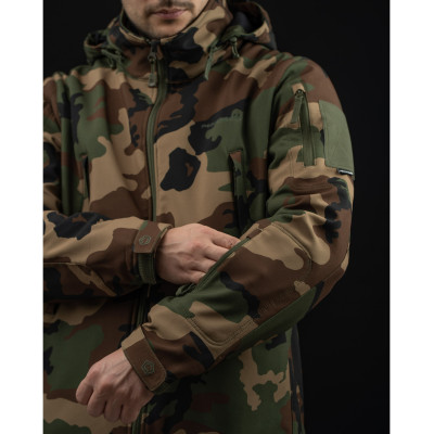 Pentagon Artaxes Soft-shell Woodland – softshell striukė