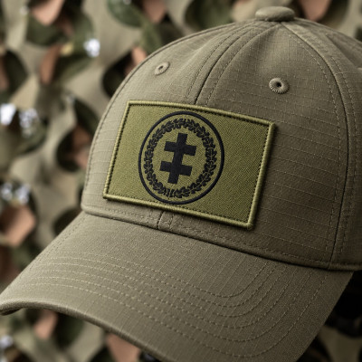 Antsiuvas austas su LŠS ženklu 90 × 50 mm Velcro