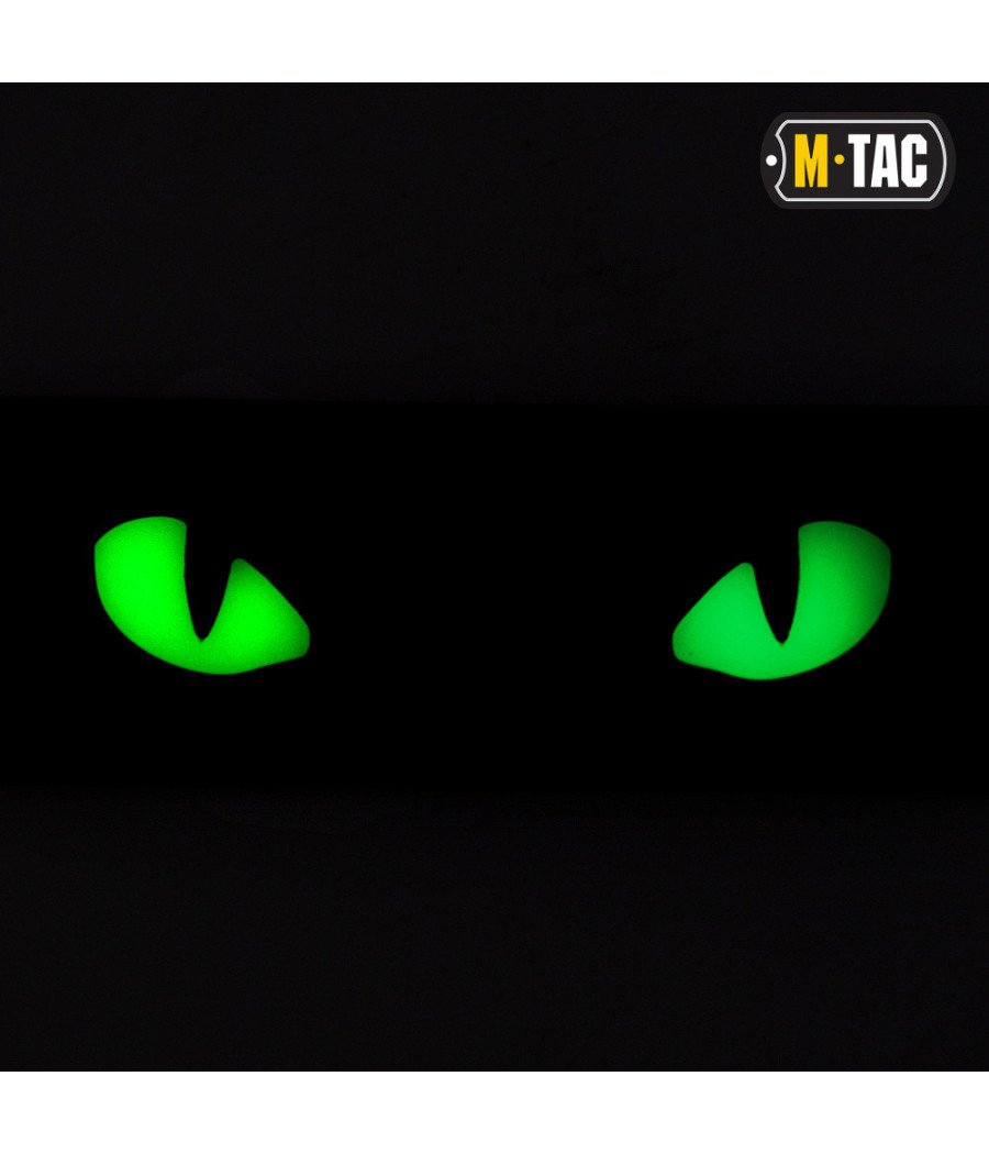 M-Tac Cat Eyes 3D PVC Antsiuvas "Katės akys", šviečiančios tamsoje