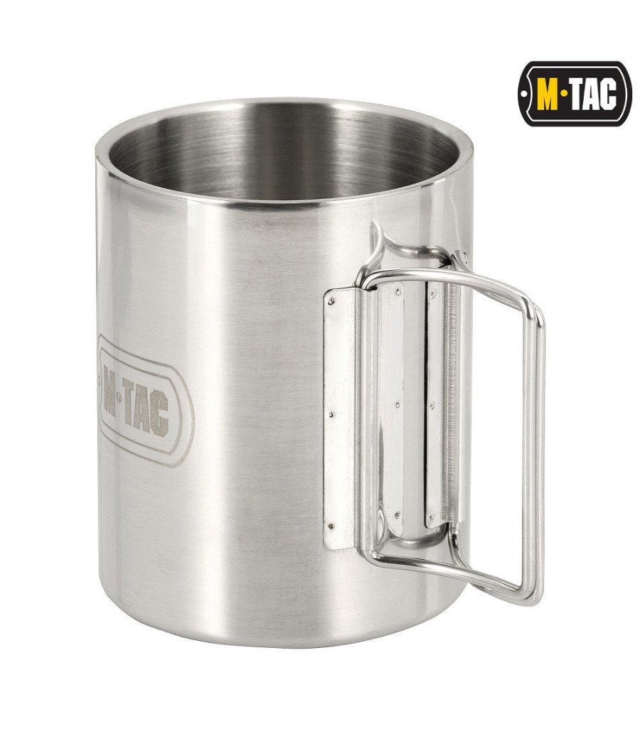 M-Tac Thermo Mug with Folding Handle Termo puodelis