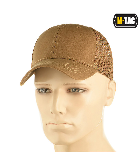 M-Tac Mesh Flex Ripstop Baseball Cap Beisbolo kepuraitė su tinkleliu