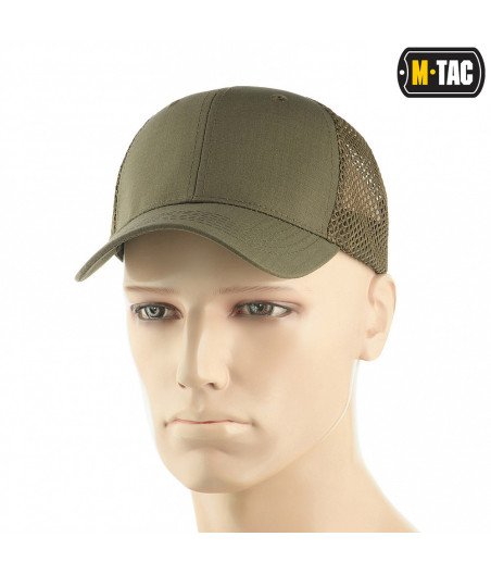 M-Tac Mesh Flex Ripstop Baseball Cap Beisbolo kepuraitė su tinkleliu