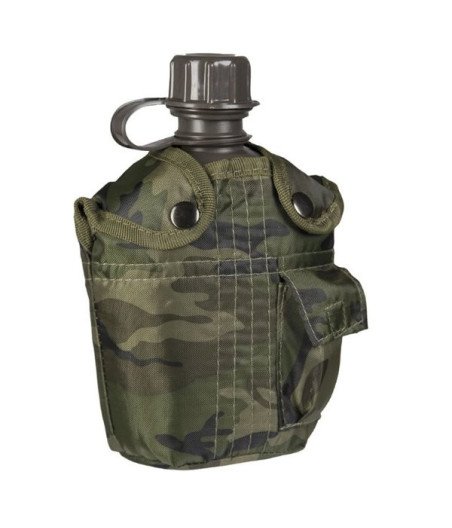 Mil-Tec Canteen with Cover Gertuvė su dėklu, 1L