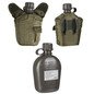 Mil-Tec Canteen with Cover Gertuvė su dėklu, 1L Mil-Tec Canteen with Cover Gertuvė su dėklu, 1L
