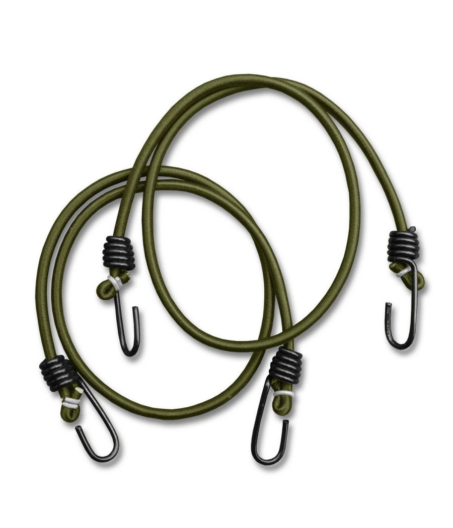 Mil-Tec Elastic Shock Cords With Hooks Elastinė virvė su kabliukais, 2vnt