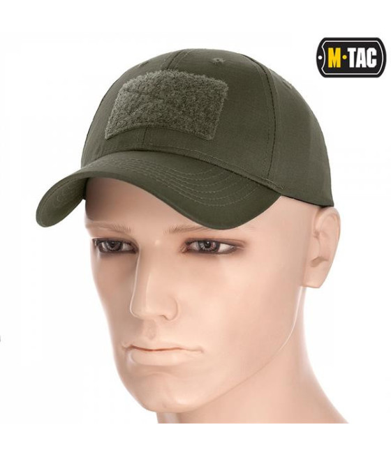 M-Tac Tactical Baseball Cap Flex Rip-Stop Kepuraitė nuo saulės su Velcro antsiuvams