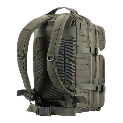 M-Tac Large Assault Pack Backpack Laser Cut Taktinė kuprinė 36 litrai, Olive