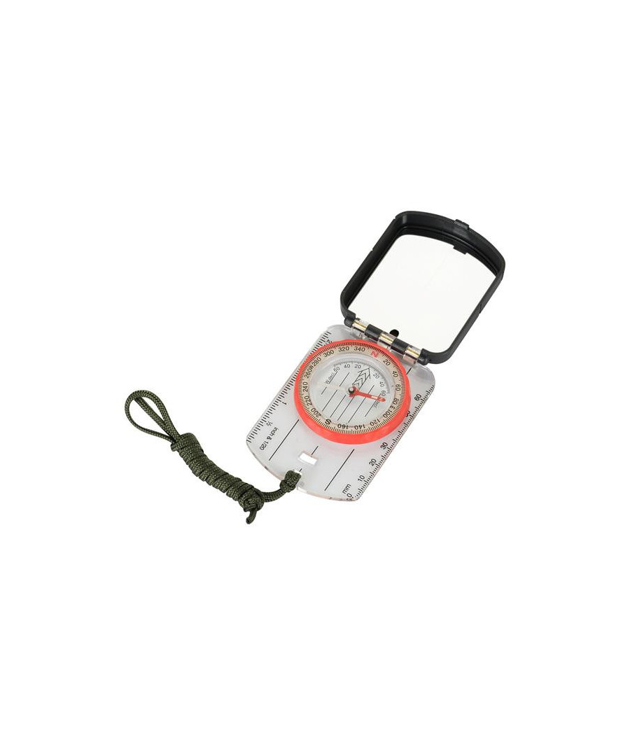 M-Tac Cartographic Compass Witch Mirror Large Kartografinis kompasas su veidrodėliu