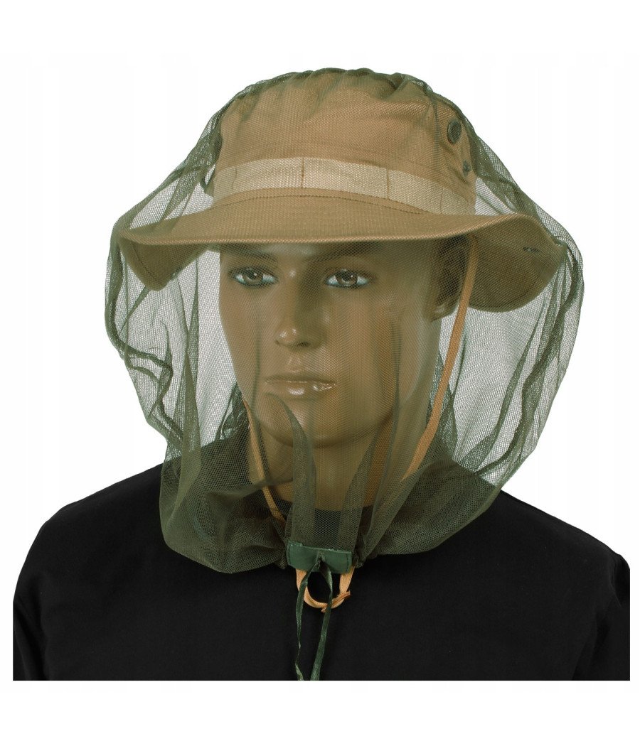 Mil-Tec German Mosquito Head Net Tinklelis nuo uodų galvai