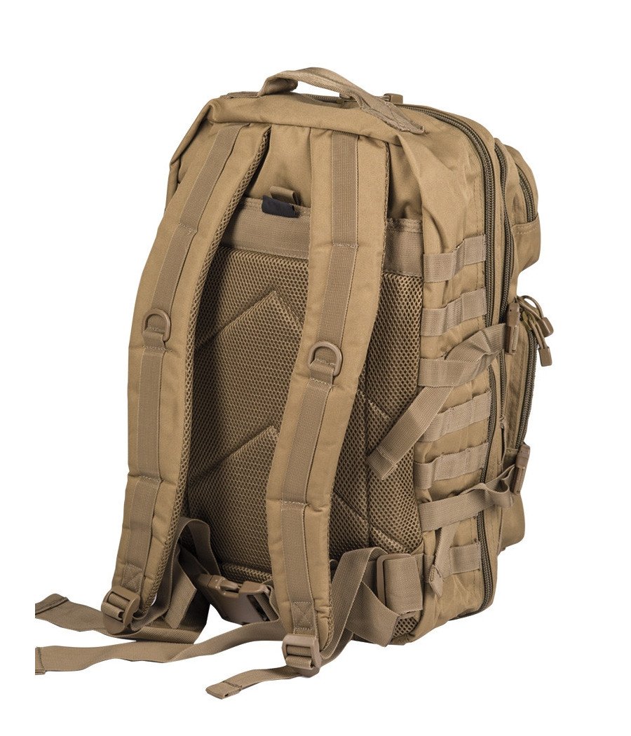 Mil-Tec Coyote Backpack Us Assault Large Taktinė kuprinė 36 ltr. talpos