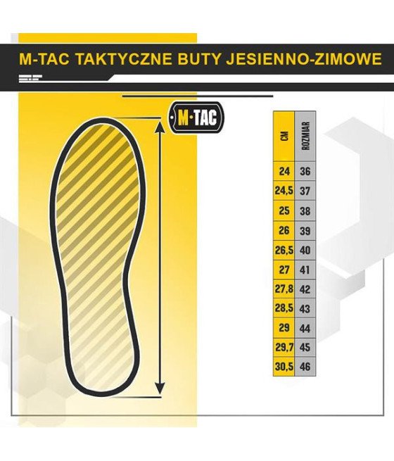 M-Tac Tactical Demi-season Boots Taktiniai demisezoniniai batai