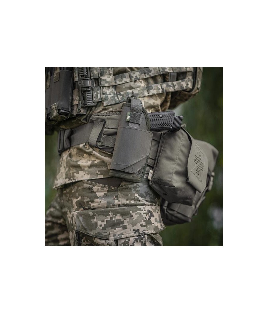 M-Tac Universal Tactical Holster Elite Universalus pistoleto dėklas, kairiarankiams