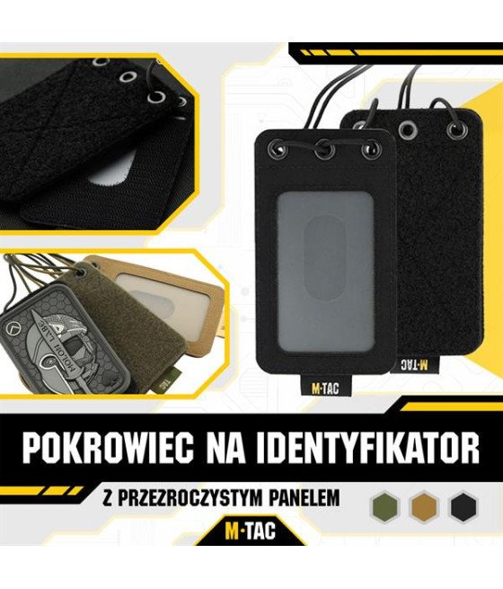 M-Tac Tactical Badge, ID Holder Dokumentų ar kortelių laikiklis, pakabukas