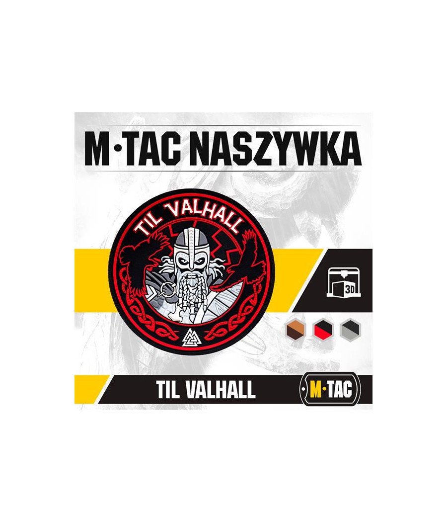 M-Tac Patch Til Valhall PVC Antsiuvas