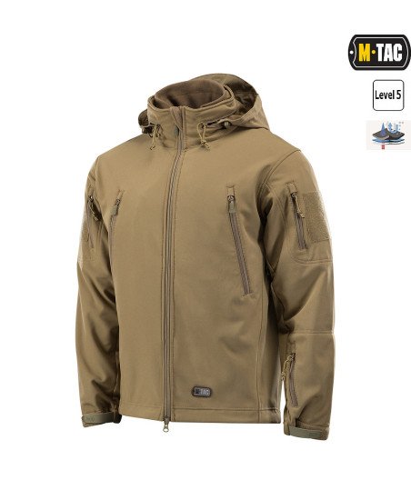 M-Tac Soft Shell Jacket with Liner Soft Shell Striukė su išsegamu pamušalu / flisu