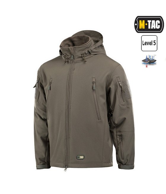 M-Tac Soft Shell Jacket with Liner Soft Shell Striukė su išsegamu pamušalu / flisu