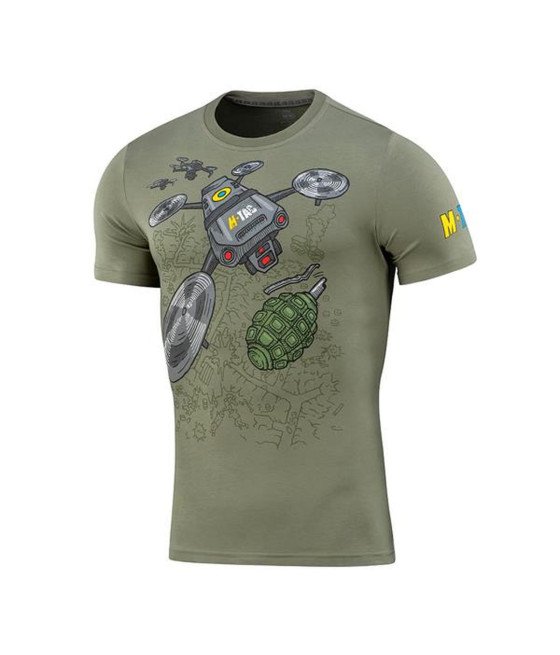 M-Tac T-Shirt Quadcopter Marškinėliai su dronų motyvais