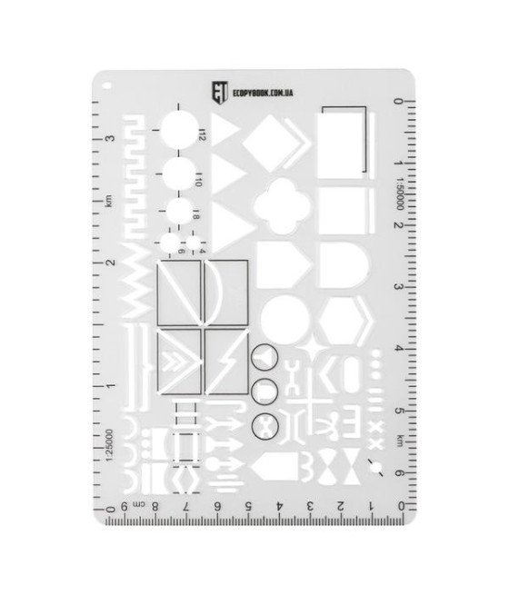 M-Tac Tactical ruler TZ NATO Taktinė liniuotė