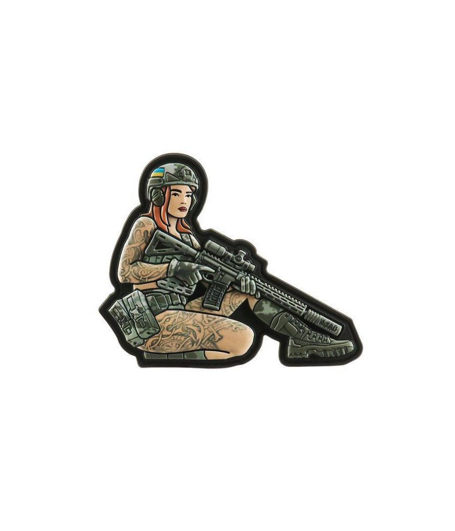 M-Tac patch Tactical girl №2 Skandinavik PVC Antsiuvas