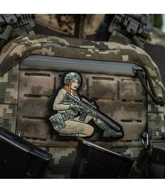 M-Tac patch Tactical girl №2 Skandinavik PVC Antsiuvas