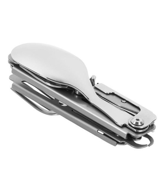 M-Tac Spork Cutlery Set With a Carabiner Valgymo įrankių rinkinys