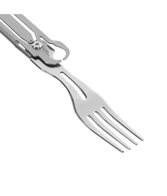 M-Tac Spork Cutlery Set With a Carabiner Valgymo įrankių rinkinys