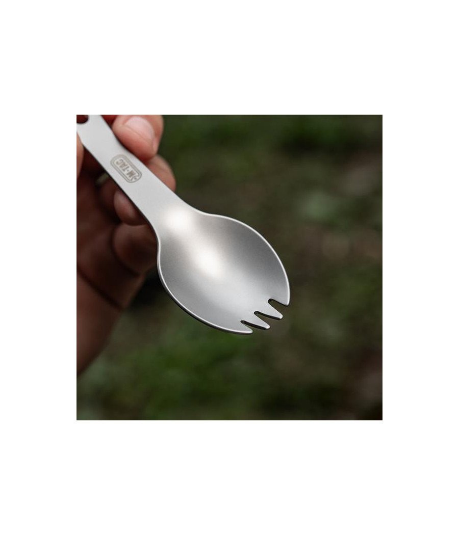 M-Tac Spork Cutlery Set with a Carabiner Valgymo įrankiai