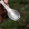 M-Tac nerūdijančio plieno spork 14,8 cm su karabinu