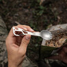 M-Tac nerūdijančio plieno spork 14,8 cm su karabinu