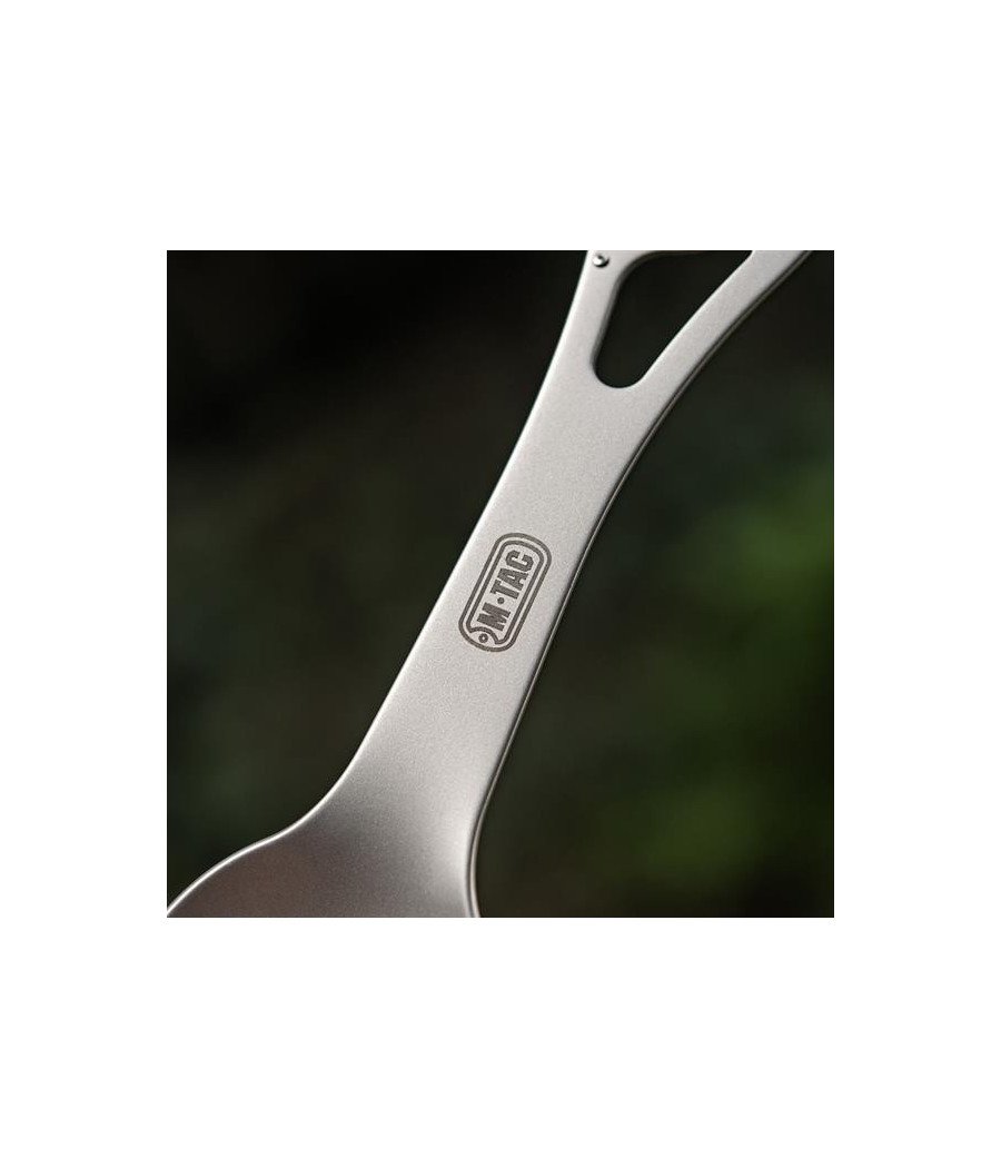 M-Tac Spork Cutlery Set with a Carabiner Valgymo įrankiai