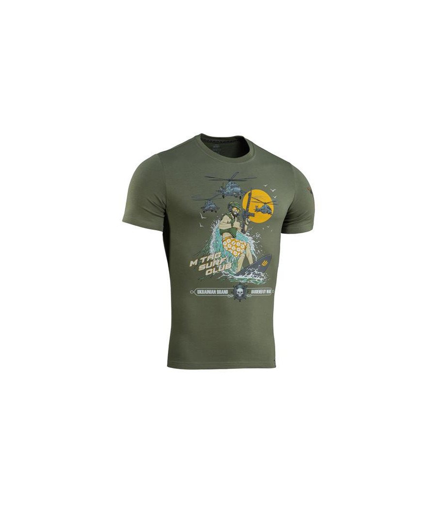 M-Tac T-Shirt Surf Club Marškinėliai su banglenčių motyvais