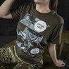 M-Tac T-Shirt Comics Drone Girl Marškinėliai su dronų motyvais