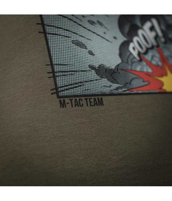 M-Tac T-Shirt Comics Drone Girl Marškinėliai su dronų motyvais