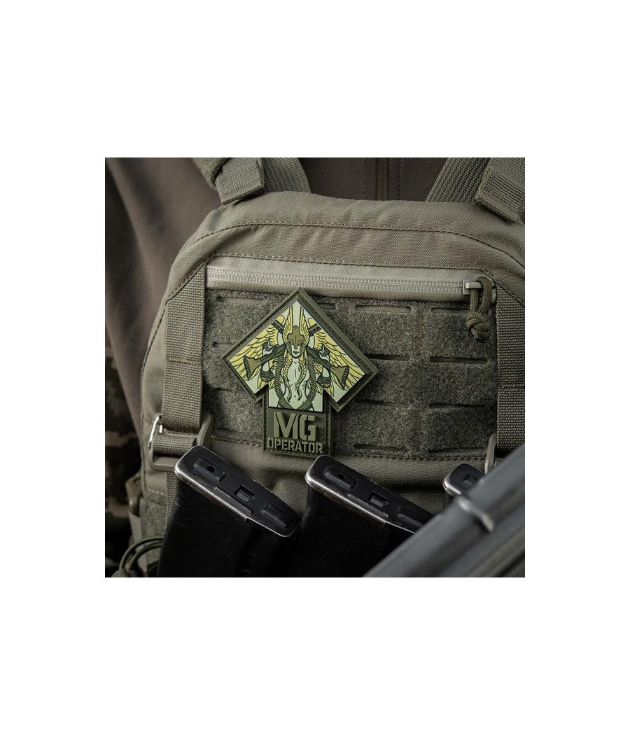 M-Tac Patch MG Operator Print PVC Antsiuvas su kulkosvaidžio motyvais