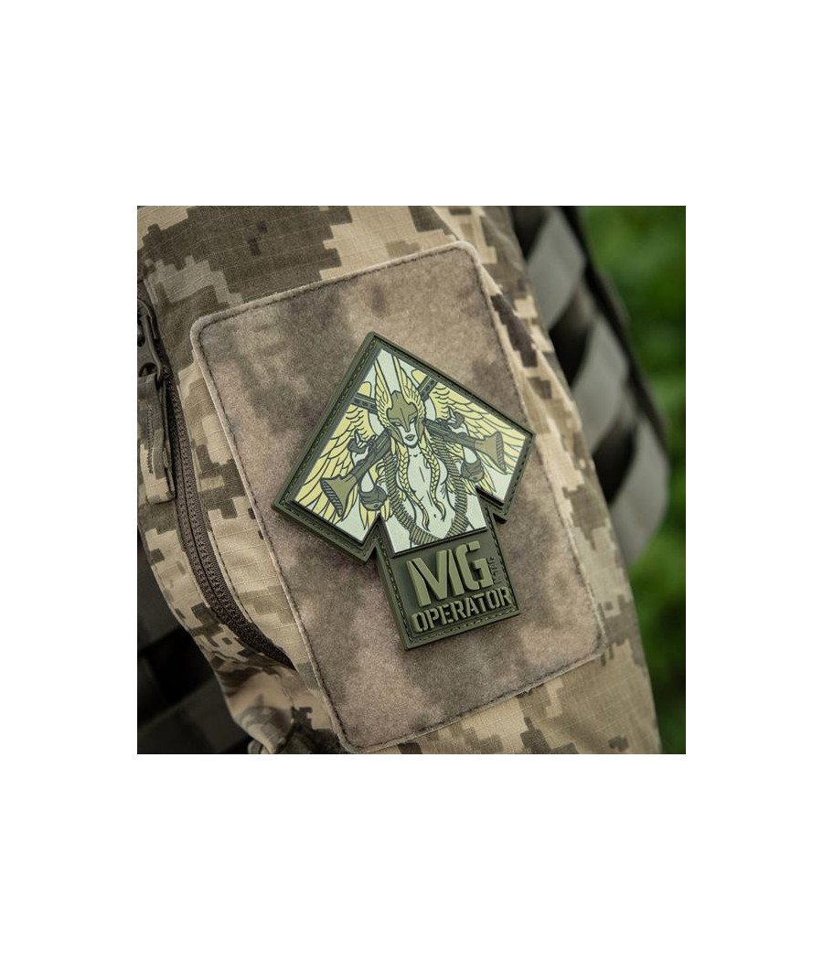 M-Tac Patch MG Operator Print PVC Antsiuvas su kulkosvaidžio motyvais