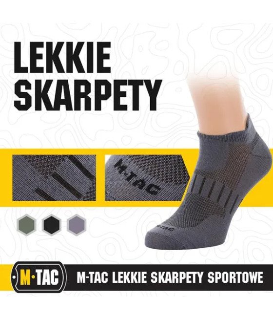 M-Tac Light Sports Socks Lengvos sportinės kojinės