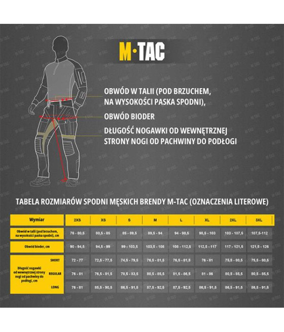 M-Tac Pants Winter Baselayer 3/4 Pirmo sluoksnio šiltos, termo, apatinės kelnės