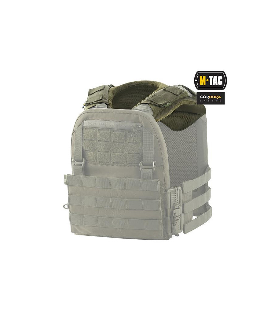 M-Tac Shoulder Damper for Plate Carrier Cuirass QRS Paminkštinimas pečiams šarvinei liemenei apkrovai paskirstyti